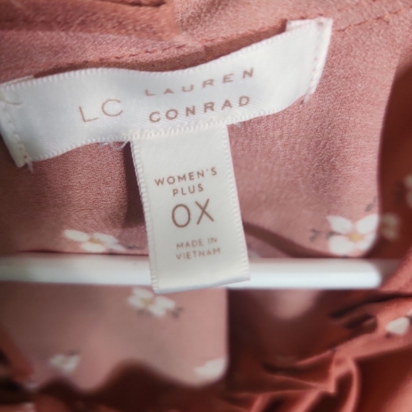 LC Lauren Conrad Blush Floral Dress - Picture 2 of 2